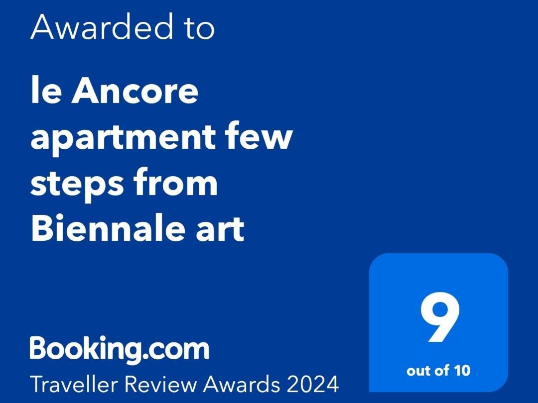 Le Ancore Apartment Few Steps From Biennale Art Venedig Eksteriør billede